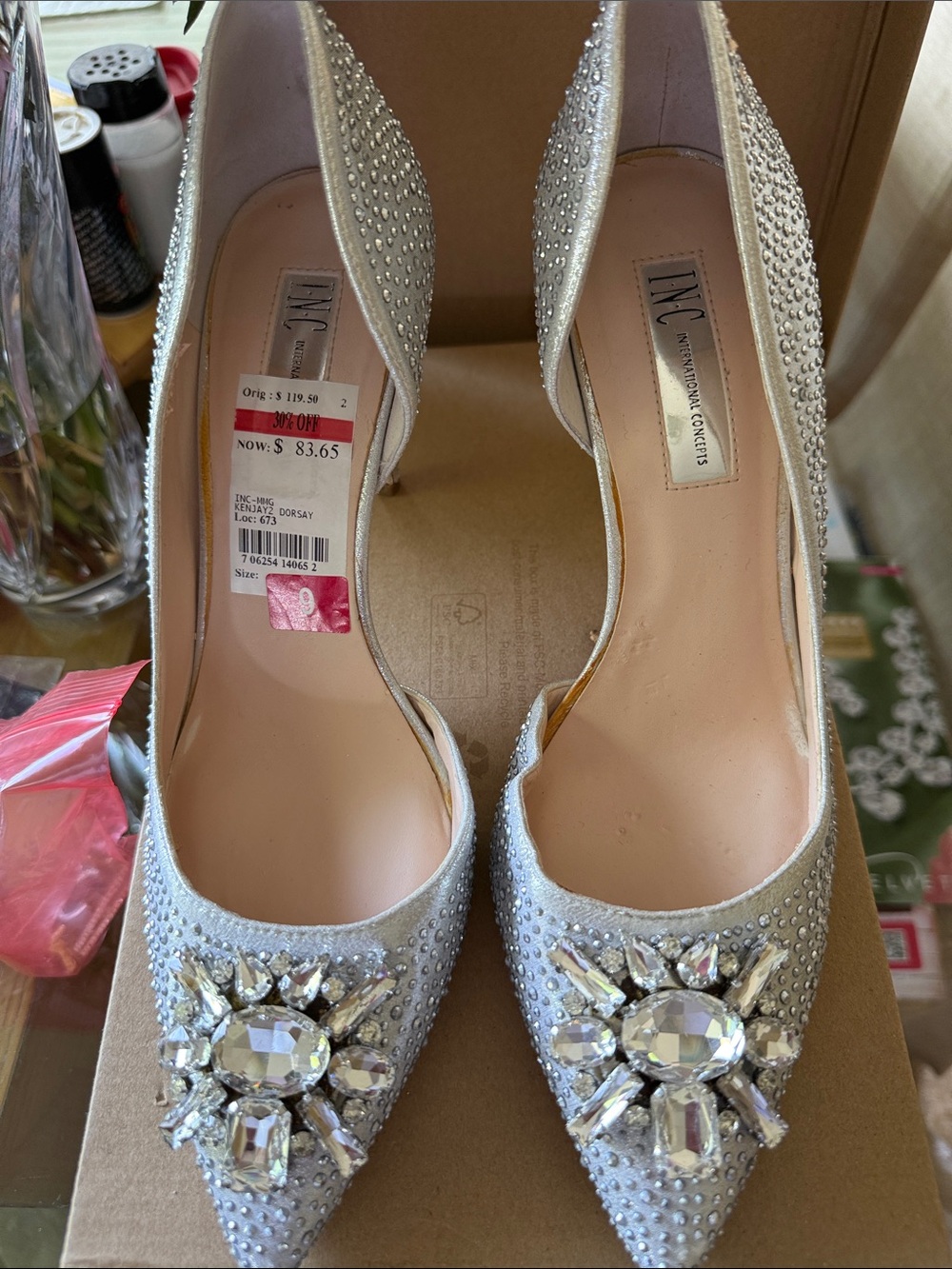 Gorgeous Rhinestone Pumps - Picture 2 of 5